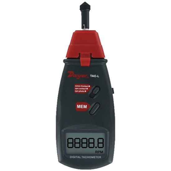 Dwyer Portable Digital Tachometer, Model TAC-L